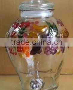 PJ24 Clear Glass Drinking Dispenser thumbnail-1