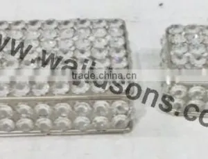 Square Crystal Jewelry Box, Crystal Jewelry Box thumbnail-2
