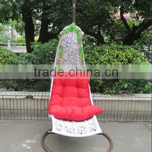 Hot Sale Indoor Outdoor Rattan Hanging Garden Swing Chair thumbnail-3