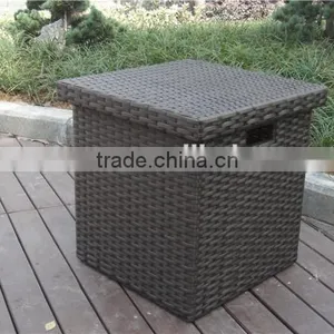 Outdoor Furniture Waterproof Rattan Storage Boxs With Cushion thumbnail-5
