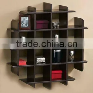 Decorate Mini Wood Wall Shelf Design thumbnail-1