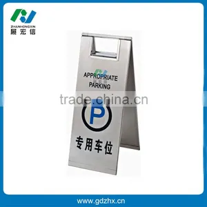 Appropriate Parking Commercial Car Caution Floor Folding Sign thumbnail-3