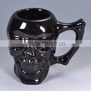Ceramic Skull 3D Coffee Mug thumbnail-1
