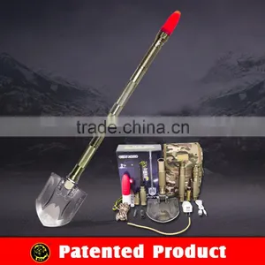 Wilderness Camping Survival Kit/Bushcraft Gear/Outdoor Multifunction Shovel thumbnail-1