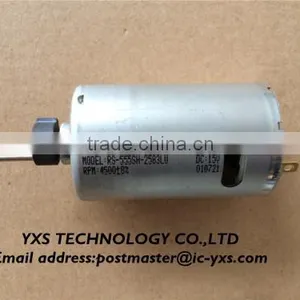 RS-555SH-2583LV Strong Magnetic Dc15V 4500rpm 125ma dc Motor High Torque and Power for Car Pump Motor thumbnail-1