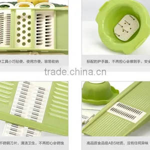 Professional Vegetables Mandoline Julienne Cutter Slicer Grater Garlic thumbnail-5