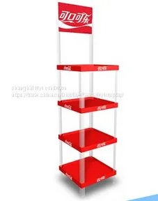 Wholesale Metal Floor Spinner Rack Display Stands thumbnail-2