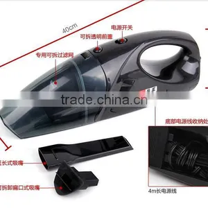 Portable Mini Car Vacuum Cleaner Wet and Dry Vacuum for Car DC12V thumbnail-1