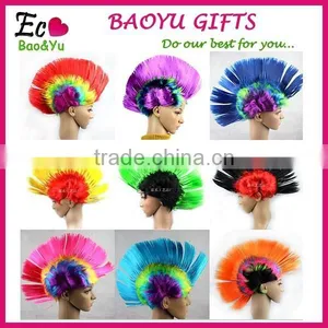 Colorful Wig Wholesale Hippy Party Wig thumbnail-1