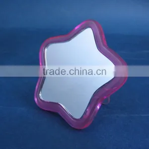Plastic Customized Shape Hand Mirror thumbnail-5