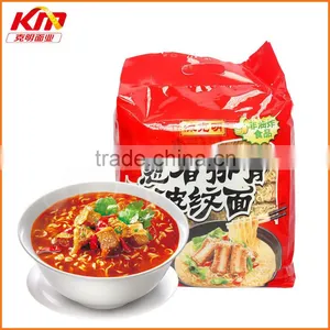 Whole Sale Instant Dried Noodle in Onion Pork Rib Flavor Noodles 800g thumbnail-6