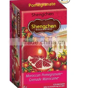 100% Organic Pomegranate Fruit Flavor With Green Tea or Black Tea /pomegranate With Black Tea or Green Tea thumbnail-4