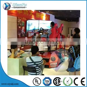 Guangzhou Dianfu Silulator Driving Real Feeling Motion Car Driving Simulator With Triple Screen thumbnail-4