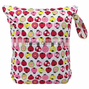 Animal Printed Multipurpose Custom Made Diaper Bags Reusable Nappy Cloth Wetbags thumbnail-1