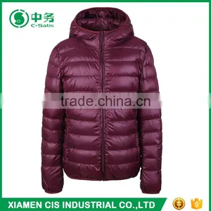 High Quality Ultralight Women Goose Down Jacket for Winters thumbnail-3