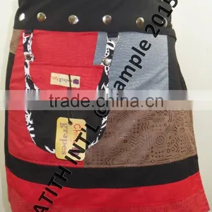Cotton Wrap Skirt thumbnail-1