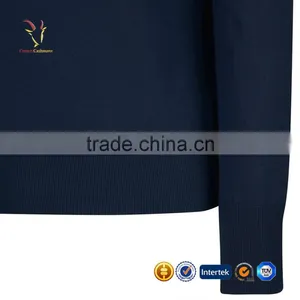 Latest Design Men Cashmere Jumpers Knitted Cashmere Sweater Pullover thumbnail-3
