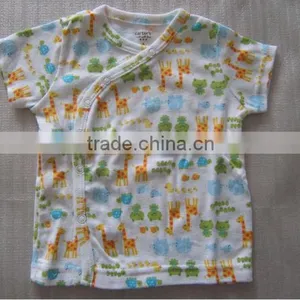 100% Cotton Baby Short Sleeve T-shirt Baby Wear thumbnail-1