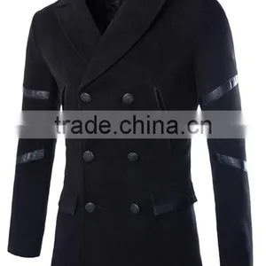 Custom Made Fashion Overcoat, Wholesale Design Quality Mens Winter Clothing thumbnail-4