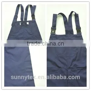 Sunnytex Navy Blue Worker Mens Bibpant thumbnail-2