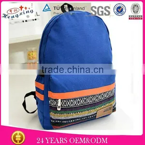 Camping Wholesale 2014 Trendy Cool Custom Blank Canvas Outdoor Backpack thumbnail-1