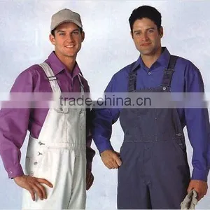 Unisex Work Uniform Bib Pants/Boiler Suit thumbnail-1