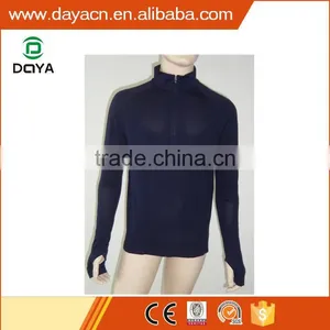 Men's Suitable Soft Long Sleeve Zipper T-shirt Seamless Long Sleeve Zipper T-shirt thumbnail-4