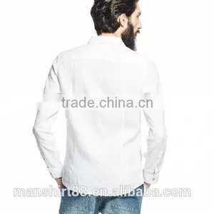 2016 Fashion Men's 100% Hemp Shirt thumbnail-2