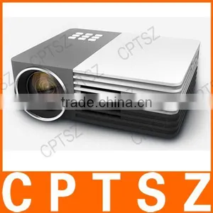 New Arrival GM-50 HD Home Theater Mini LED TV Projector Beamer SD/HDMI/VGA/AV/USB Power LCD Projector thumbnail-1