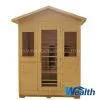 3 Person Outdoor Infrared Sauna Room-WES-HW301 thumbnail-1