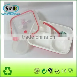 Microware Safe Plastic Food Container Rectangular With Lid thumbnail-3