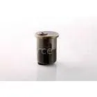 Security Door Lock Cylinder / DL Brass Lock Cylinder Stamped Trim Ring thumbnail-1