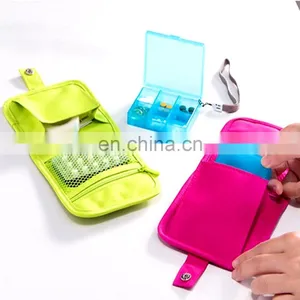 Hot Sale Oxford Fushcia Color Mini Medicine Storage Bag thumbnail-4