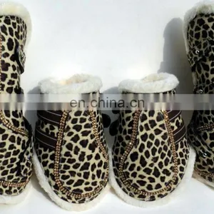 COTTON LEOPARD PRINT SADDLE PADS thumbnail-2