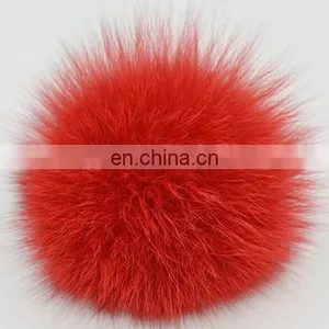 2016 Fashion Genuine Fox Fur Hat Accessory Pom Poms Wholesale Fur Ponpon thumbnail-2