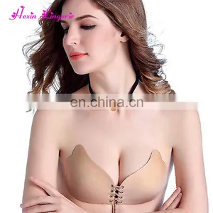 Oem Factory Women Hot Sexy Silicone Nipple Bra Inserts thumbnail-3