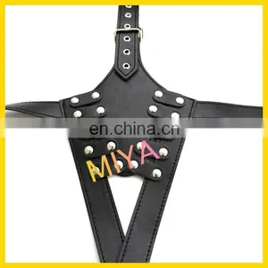 Adjustable Queen's PU Leather Costume Bondage Harness thumbnail-5