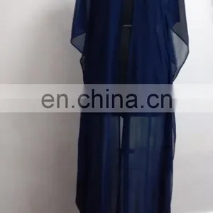 Indian Georgette Sexy Kaftan Designer Partywear Sexy Hippie Open Front Dress From Manufacturer thumbnail-4