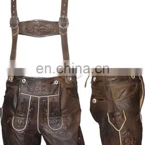 Bavarian Leder Hosen, Trachten Lederhosen (Carnival Trachten) thumbnail-5