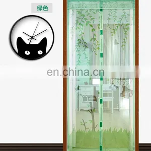 Durable and Hotsale Magnetic Curtains 100% SOFT Mesh Screen Door For Agaainst Mosquito and Home Decoration thumbnail-1