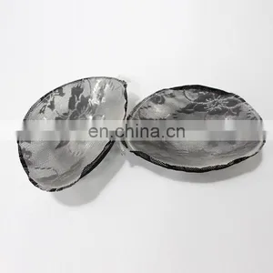 ES6603B China Wholesale High Quality Lady's Sexy Black Lace Silicone Bra thumbnail-3