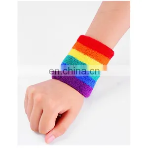 2017 Custom Promotion Knitted Wristband Wrist Sweatbands for Sports thumbnail-4