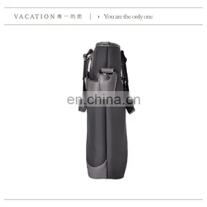 Genuine Cow Leather Portable Shoulder Business Bag for Man Meeting Use thumbnail-2