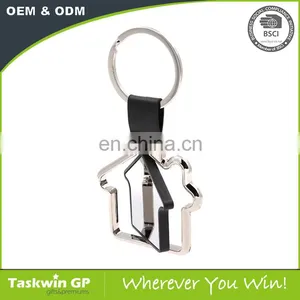 Special Shape Cheap Custom Souvenir Embossing Metal Keychain thumbnail-3
