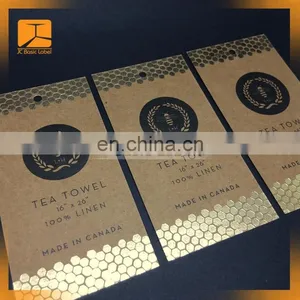 Brown Kraft Paper Clothing Hang Tags thumbnail-2