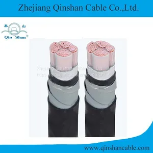 Copper Conductor XLPE Insulated Steel Tape Armoured PVC Sheathed Electric Cable thumbnail-3