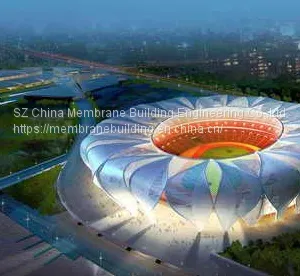 Stadium Architecture Tensile Membrane Roof thumbnail-2