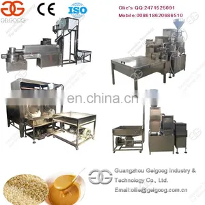 Best Selling Sesame Butter Tahini Paste Making Machinery Walnut Nut Butter Production Line thumbnail-1