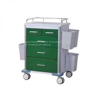 AG-GS002 Hospital Crash Cart Durable Emergency Trolley Medical Equipment thumbnail-1