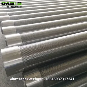 Threaded 316L Stainless Steel Water Well Screens for Well Drilling thumbnail-2